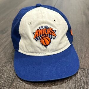 New Era Kids New York Knicks Blue and White Hat